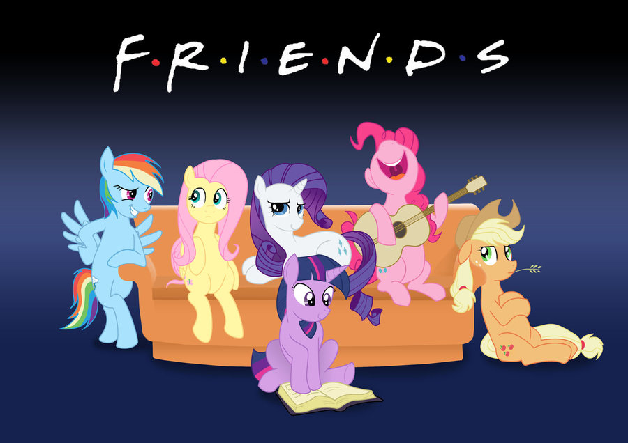 my_little_pony_and_friends_by_markmak-d4pc1ew