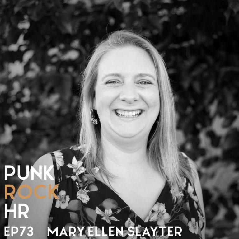 PRHR Social Tiles_Square-Ep 73 MES Why Hustle Culture Is Failing with Mary Ellen Slayter